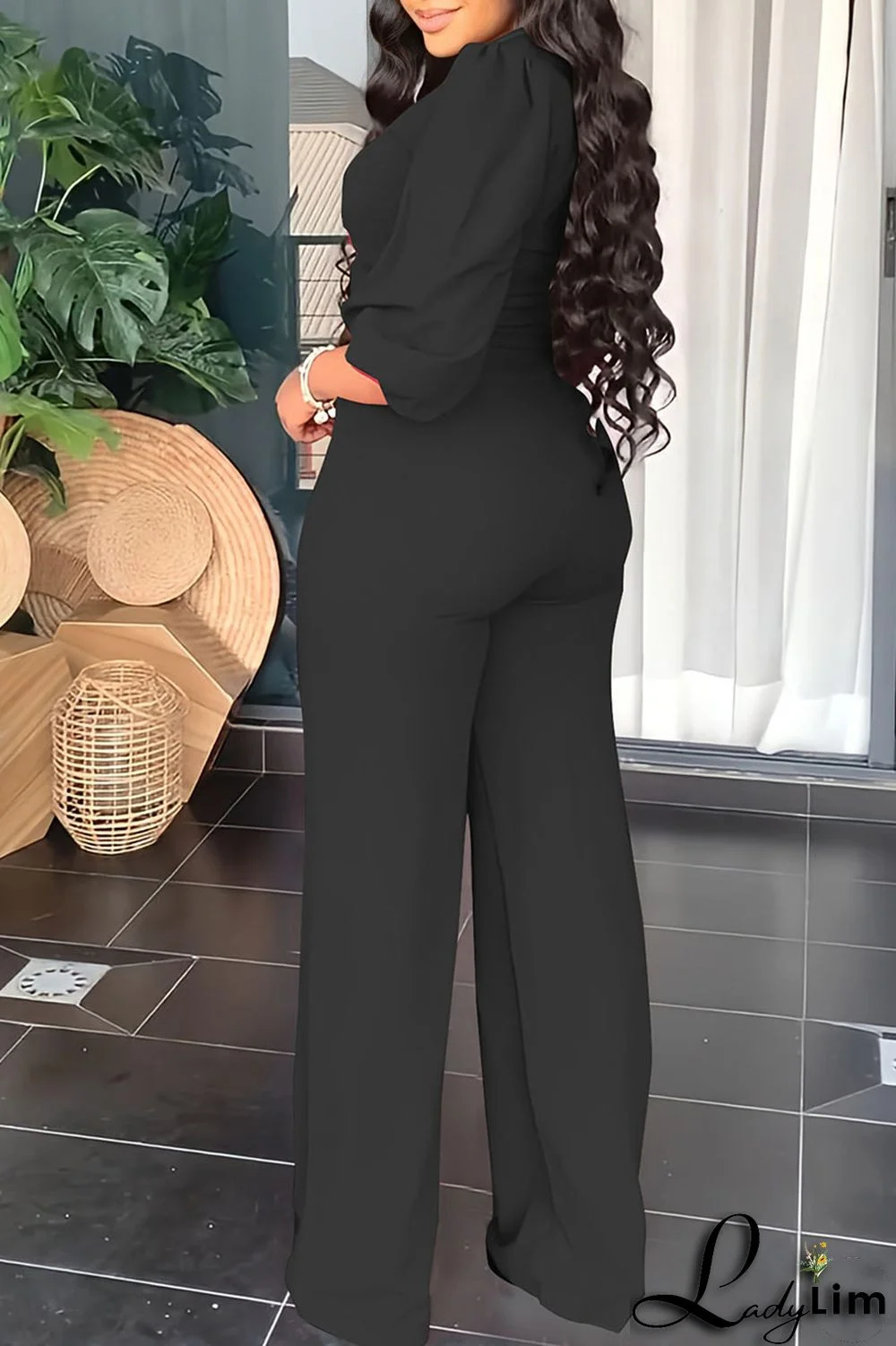 Red Casual Solid Split Joint O Neck Half Sleeve Two Pieces