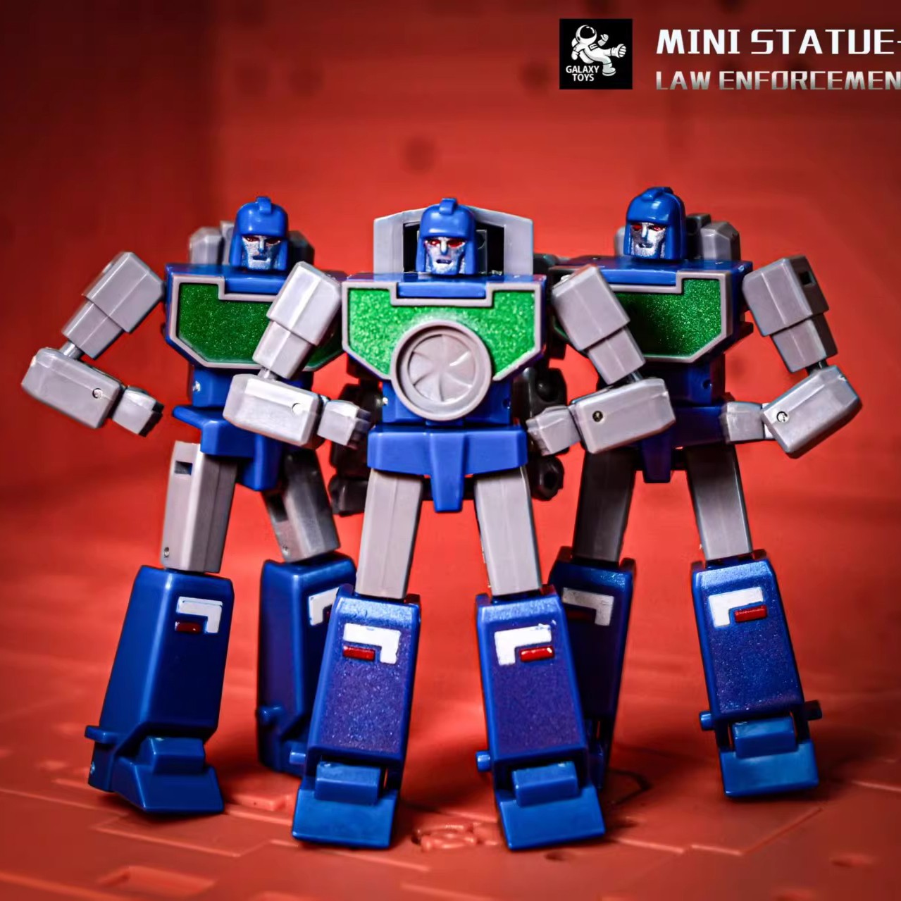 GalaxyToys Mini09 Reflector LAWENFORLEMENTTEAM Transformers Model Action Figure