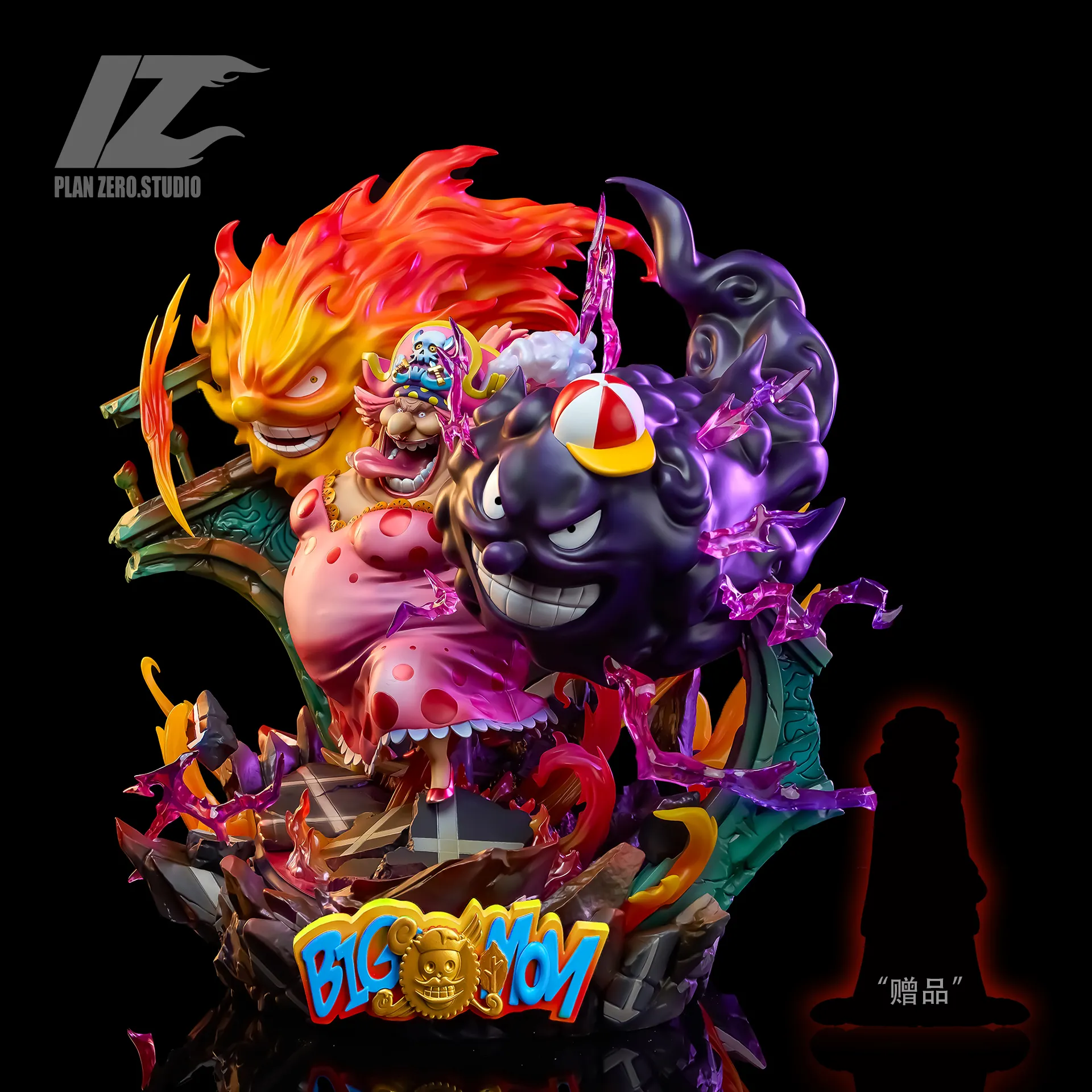 POP Max Scale Big Mom Special Effect Base ONLY - ONE PIECE Resin