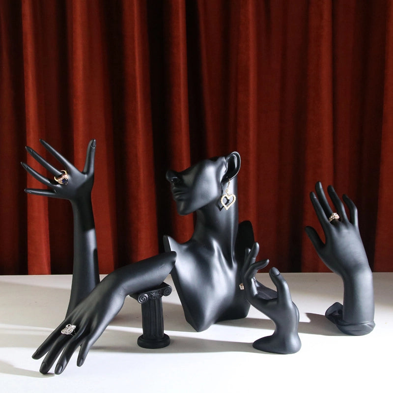 Resin Artistic Style Portrait Jewelry Rack