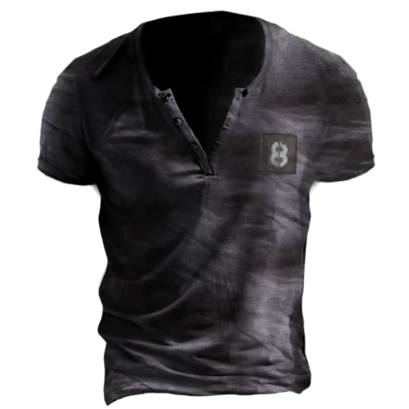 Black Casual T-shirt / [viawink] /