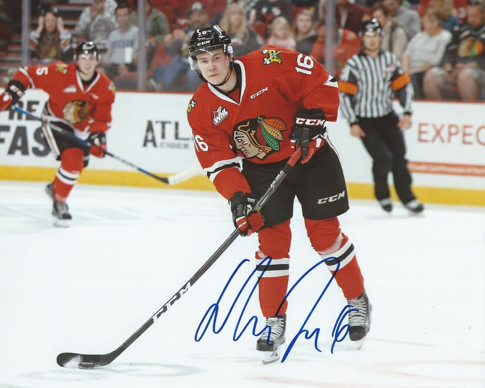 Henri Jokiharju Signed 8x10 Photo Poster painting Portland Winterhawks Autographed COA B