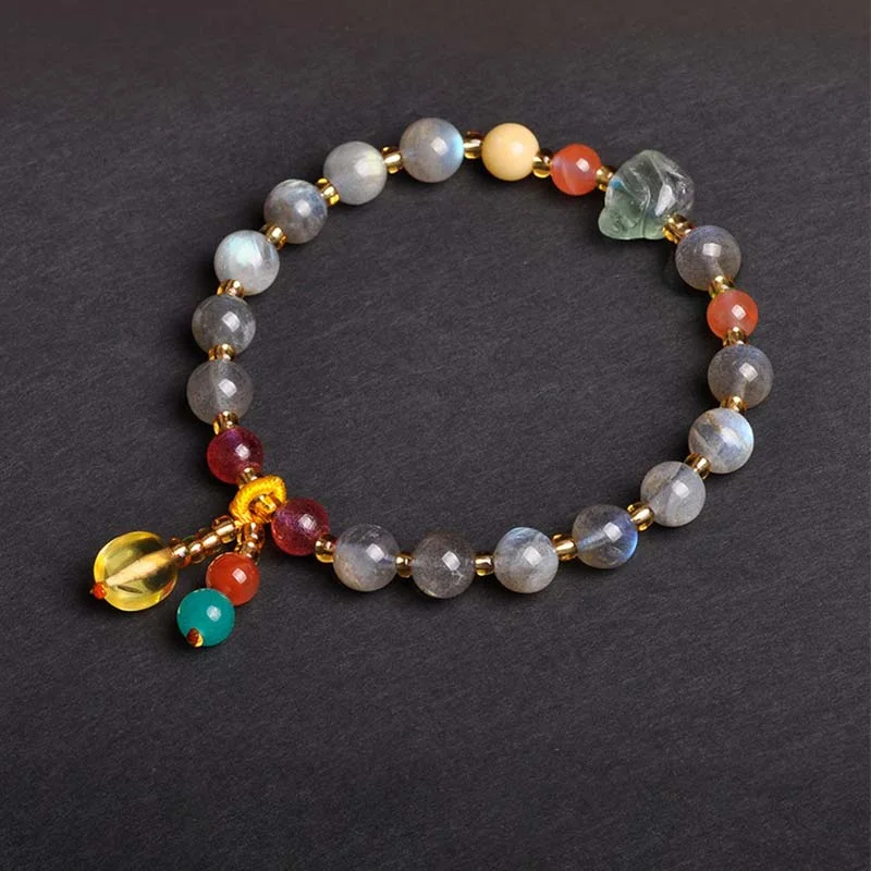 Natural Moonstone Crystal Healing Bracelet