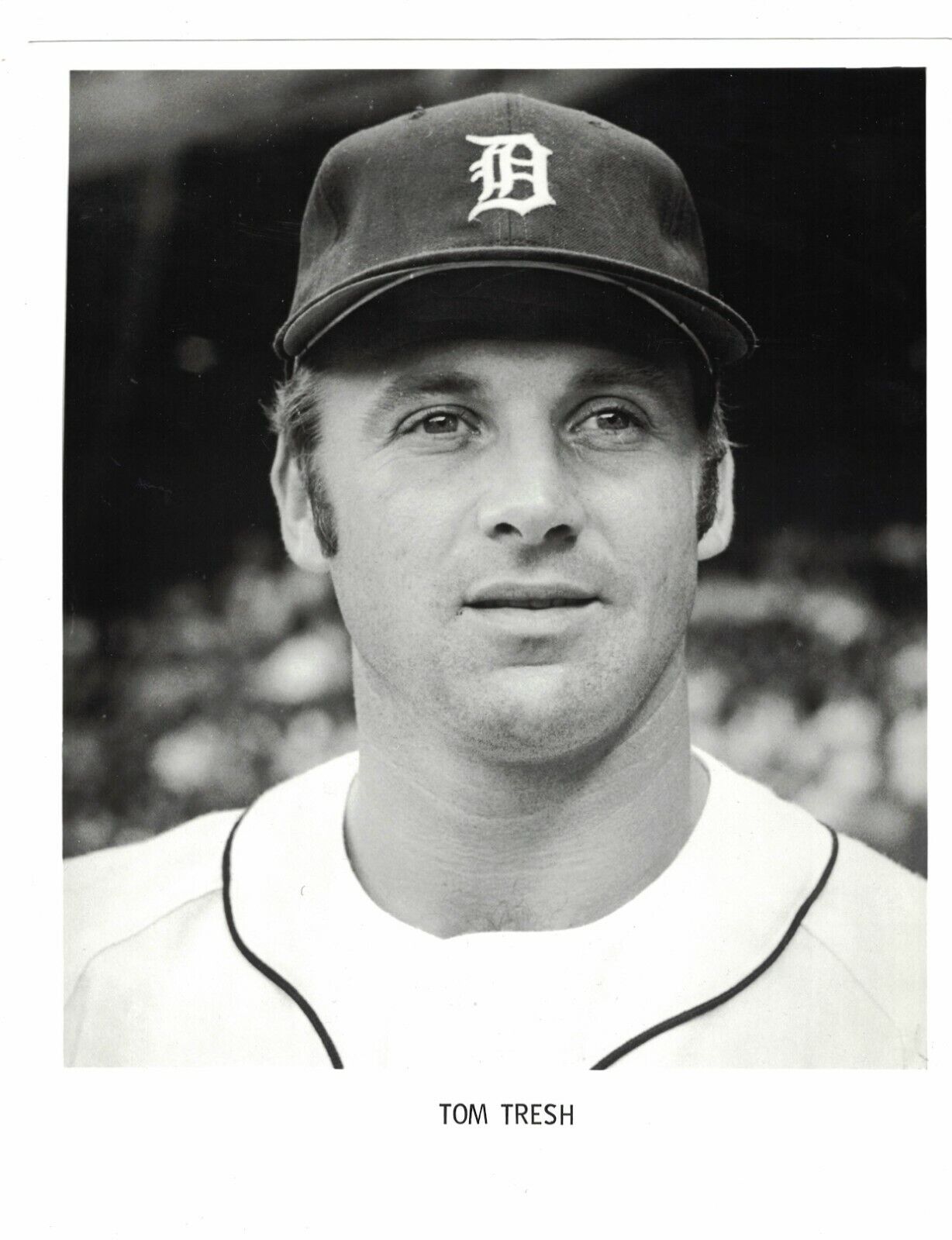 Tom Tresh Detroit Tigers 8x10 Vintage 1969 Team Issue Baseball Photo Poster painting RH