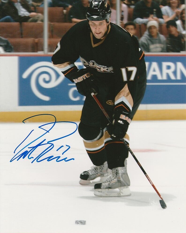 DUSTIN PENNER SIGNED ANAHEIM DUCKS 8x10 Photo Poster painting #2 Autograph