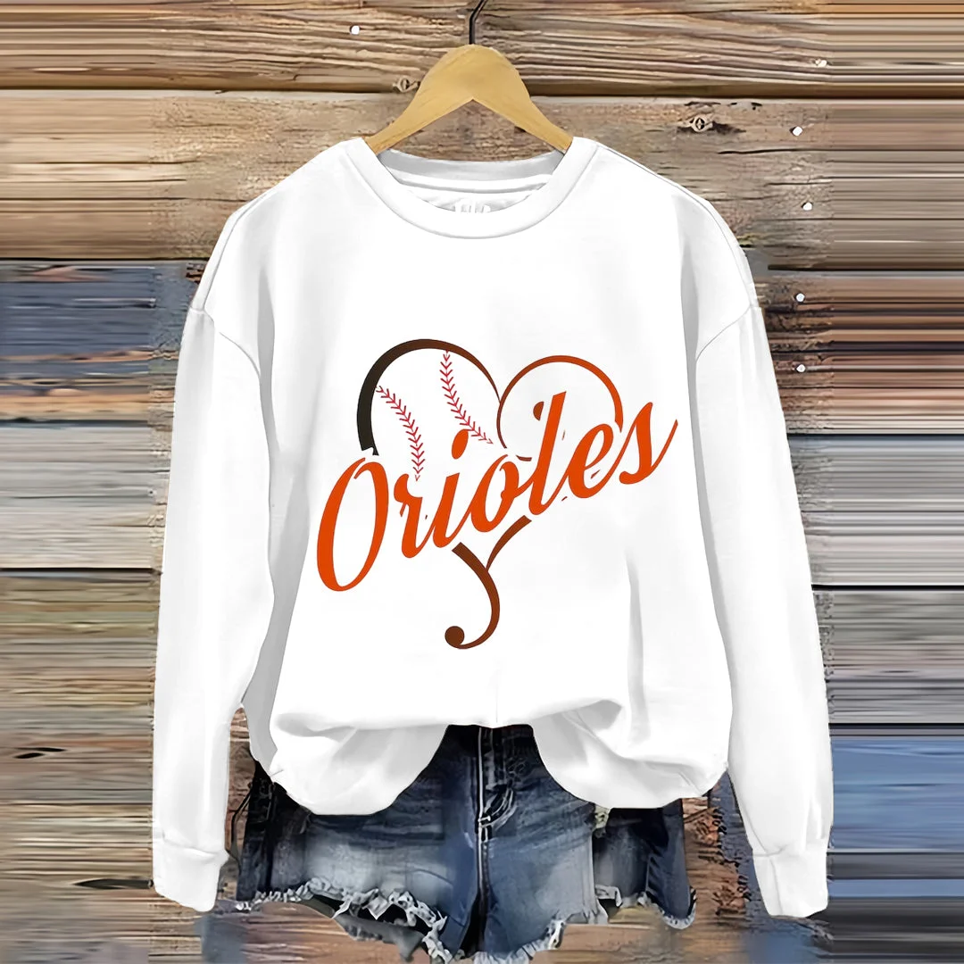 Women's New Print Vintage Sweatshirt