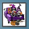 Diamond Painting-DIY Full Round Drill Halloween Gnome