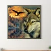 Wolf-Peinture Diamant Foret Rond-40*40CM
