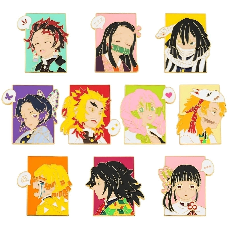 Cartoon Style Pin Cartoon Character Alloy Plating Unisex Brooches