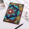 Mandala 5D DIY Diamond Art Painting Notebook Kit 50 Pages A5 Rhinestone Art Painting Notebook Kit for Adults Beginners Holiday Birthday Gift