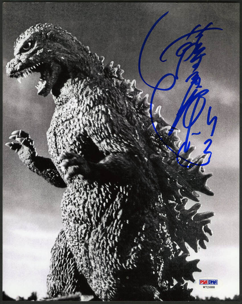 Kenpachiro Satsuma SIGNED 8x10 Photo Poster painting Godzilla PSA/DNA AUTOGRAPHED Heisei series