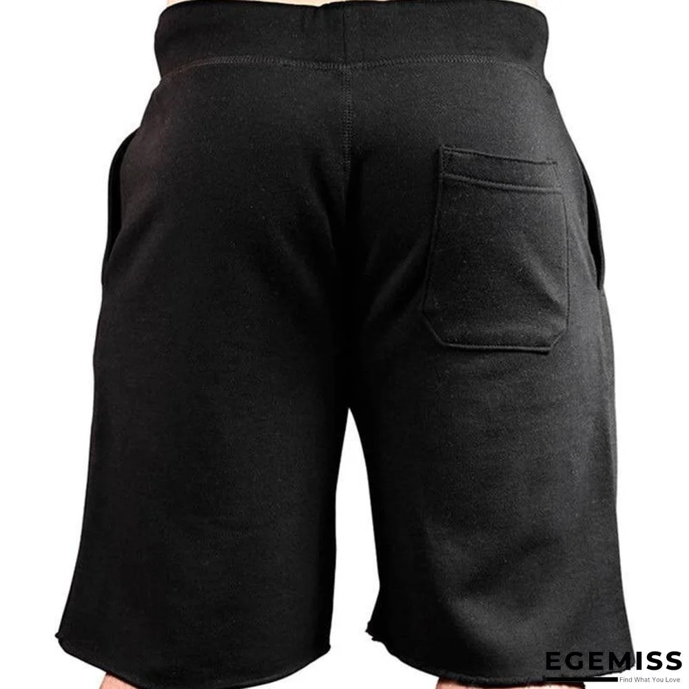 Men's Casual Cotton Jogger Shorts Large Size Beach Vacation Shorts | EGEMISS