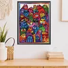 Cat-11CT Stamped Cross Stitch 40*50cm