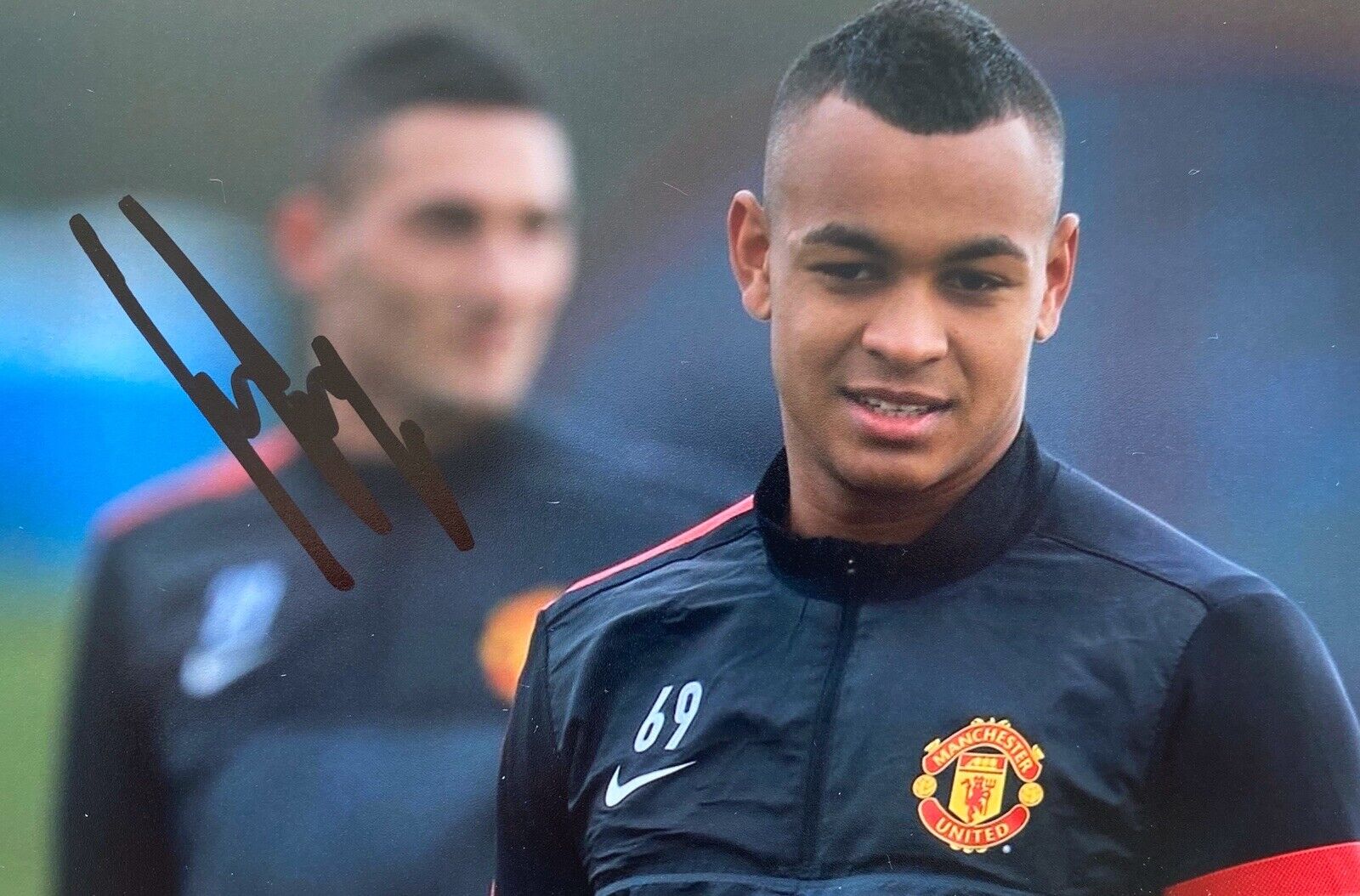 Joshua King Genuine Hand Signed 6X4 Photo Poster painting - Manchester United 2