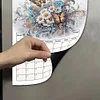 Schmetterling Blumenkalender - 5d DIY Handwerk Aufkleber Magnet
