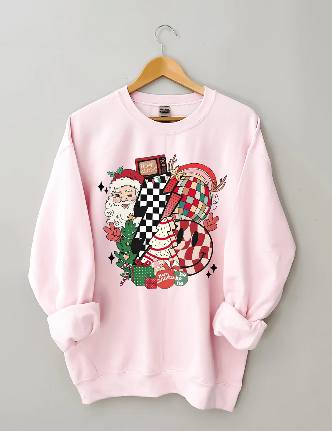Retro Merry Christmas Sweatshirt