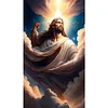 (40*70cm)Jesus - Round AB Drill Diamond Painting