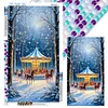 Snowy Carousel - Diamond Painting - Full Round Drill (Canvas|40*70cm)