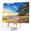 Painting By Numbers - DIY Beach Sunrise(40*50 CM)