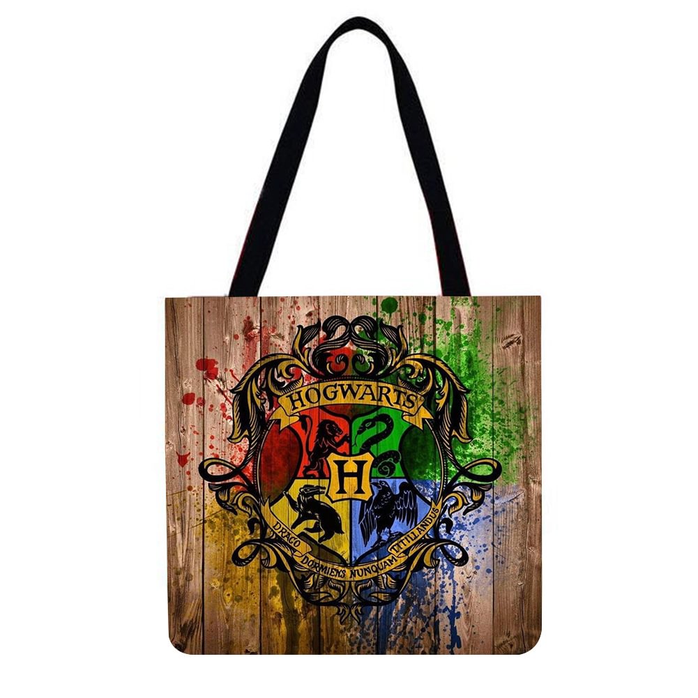 Linen Tote Bag-Harry Potter