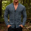 💥2025 New Arrivals!Men's V-neck Cardigan Casual Knit Jacket for Autumn and Winter
