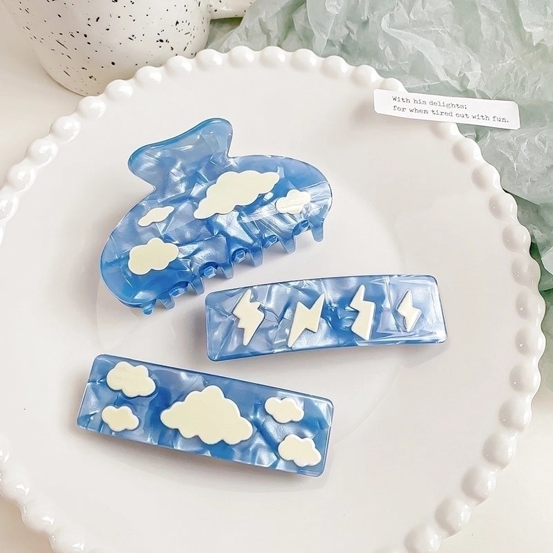 Minimalist Butterfly Pvc Hair Clip Hair Claws