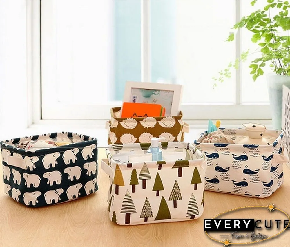 Creative sundry cabinet underwear basket