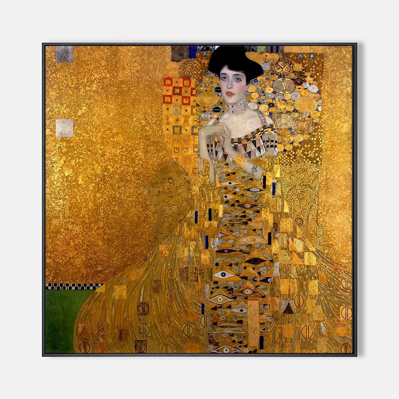 Adele Bloch-Bauer I by Gustav Klimt - Famous Art Reproduction
