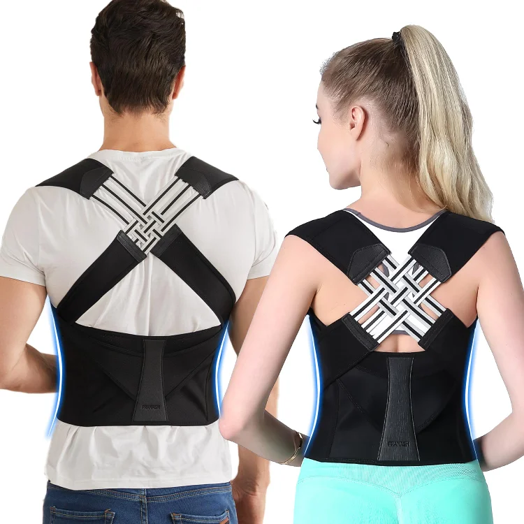 Fully Adjustable Posture Corrector -  Improve Spine Clavicle Brace Posture Vest Back Posture Corrector Belt