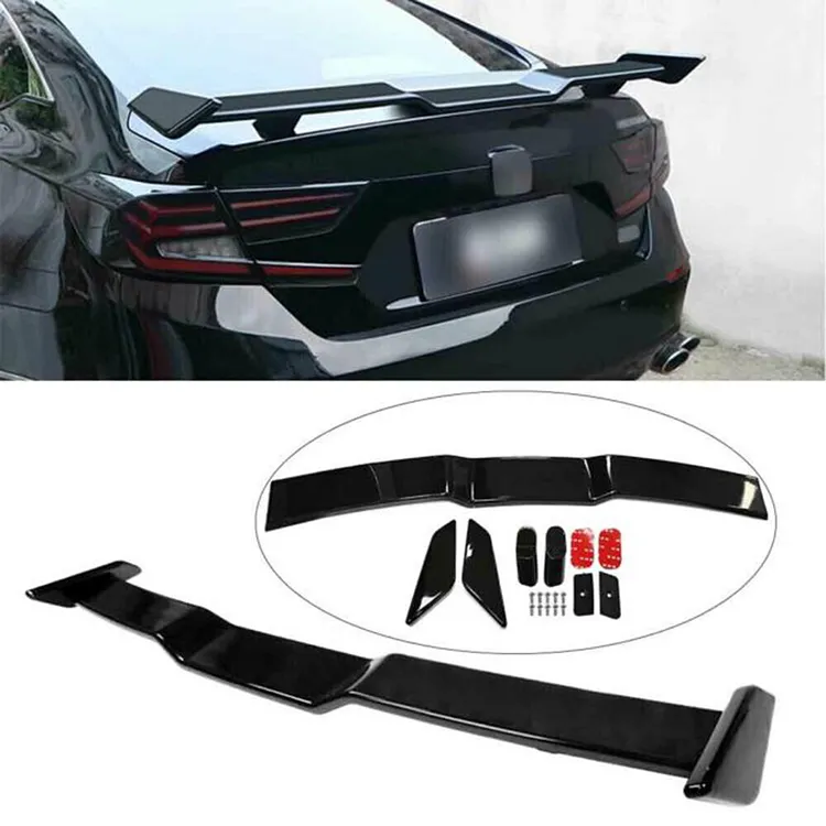 Silscvtt Matte Black ABS Rear Trunk Spoiler Wing Replacement for 2018 2019 2020 2021 2022 Camry
