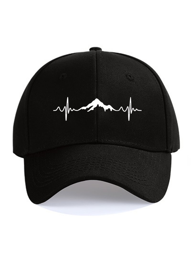 Mountain Heartbeat Printed Cap in  mildstyles