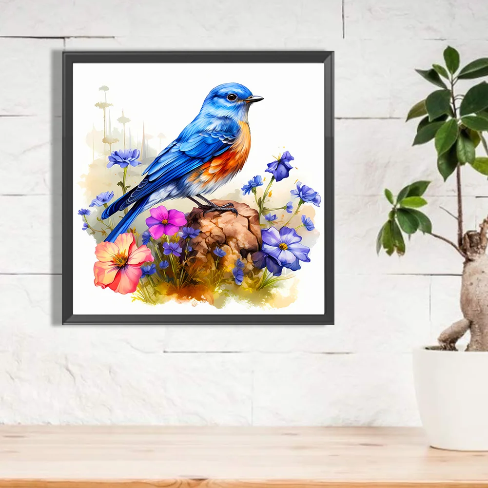 Diamond Painting - Full Round Drill - Bird(Canvas|40*40cm)