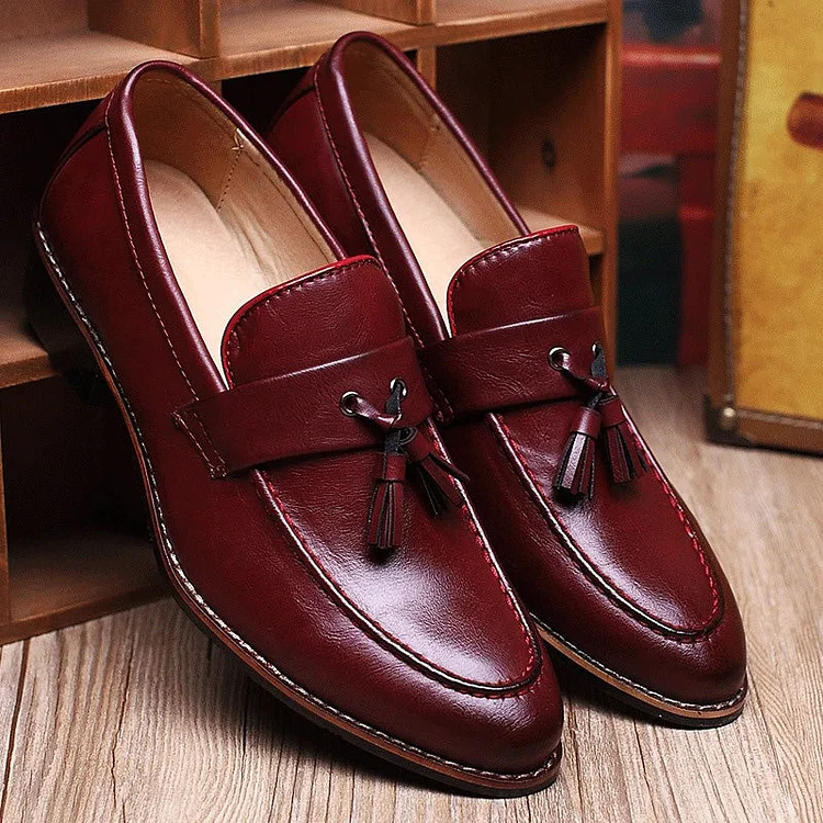 Moretti Leather Loafers QueenFunky