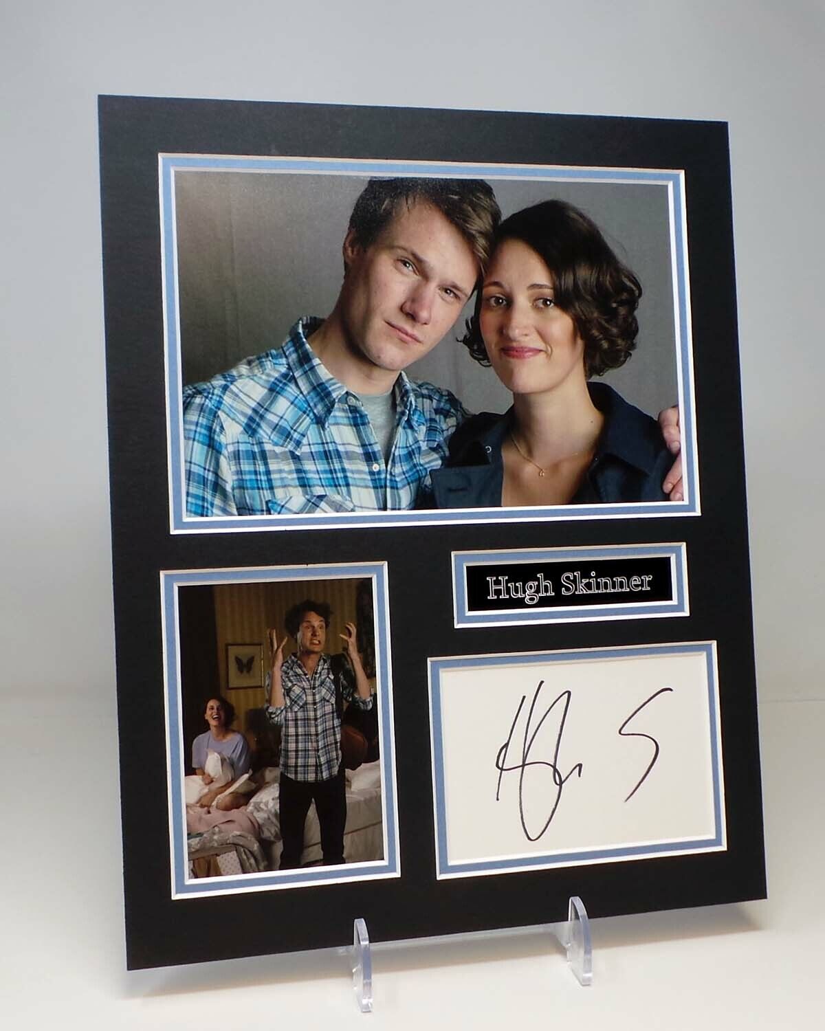 Hugh SKINNER Signed Mounted Photo Poster painting Display AFTAL RD COA Harry Fleabag Actor