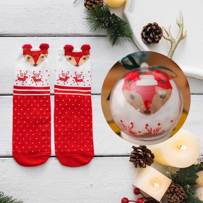 Christmas Gift Cartoon Christmas Decoration Ball Socks