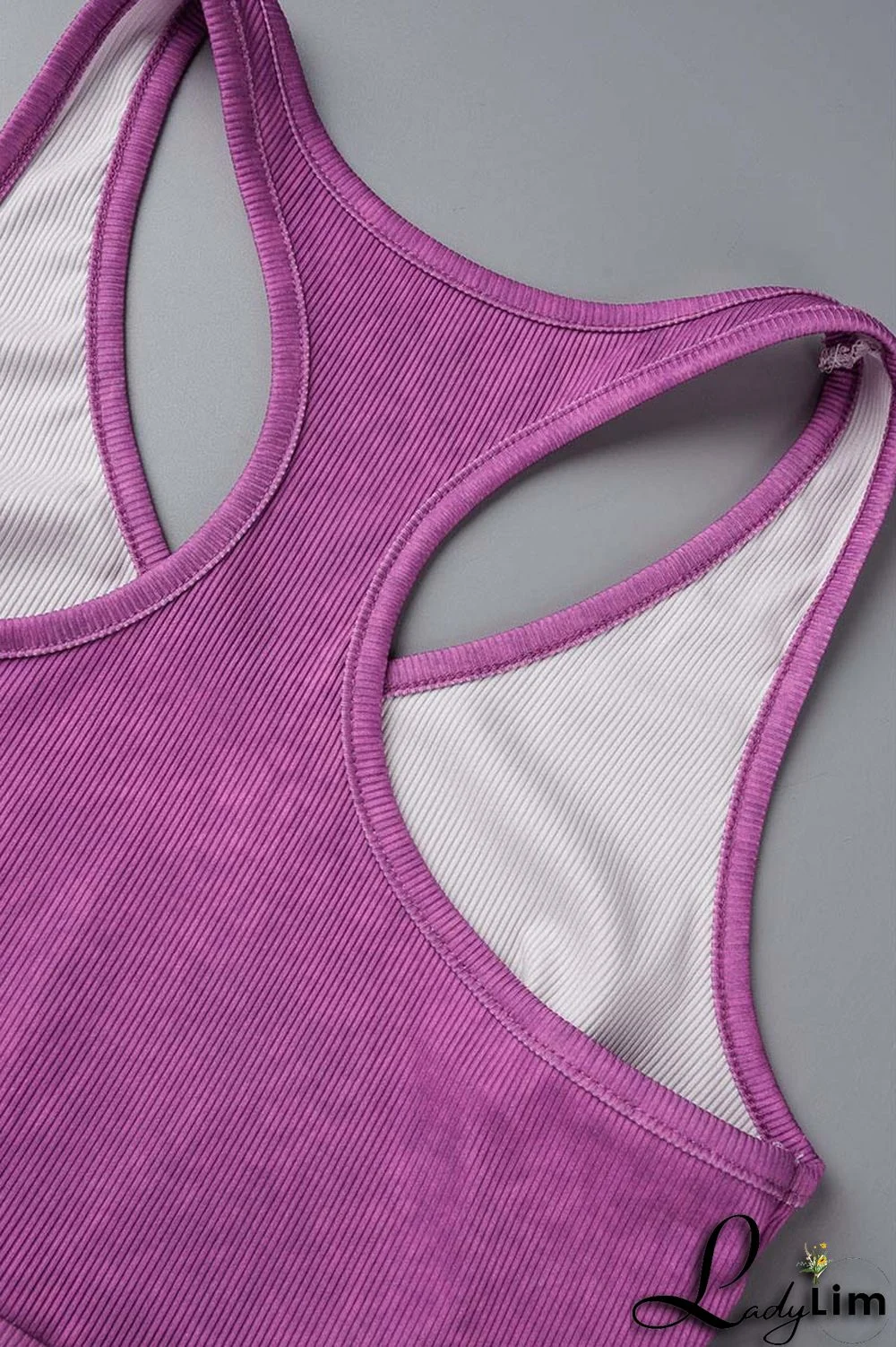 White Casual Solid Patchwork O Neck Sleeveless Two Pieces