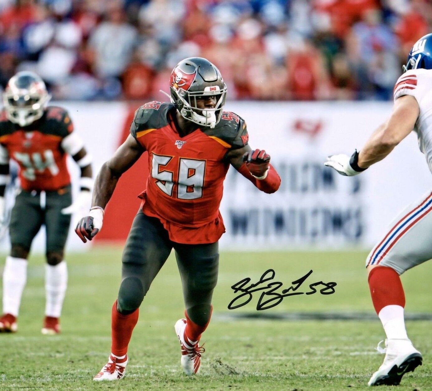 Shaquil Barrett Autographed Signed 8x10 Photo Poster painting ( Buccaneers ) REPRINT