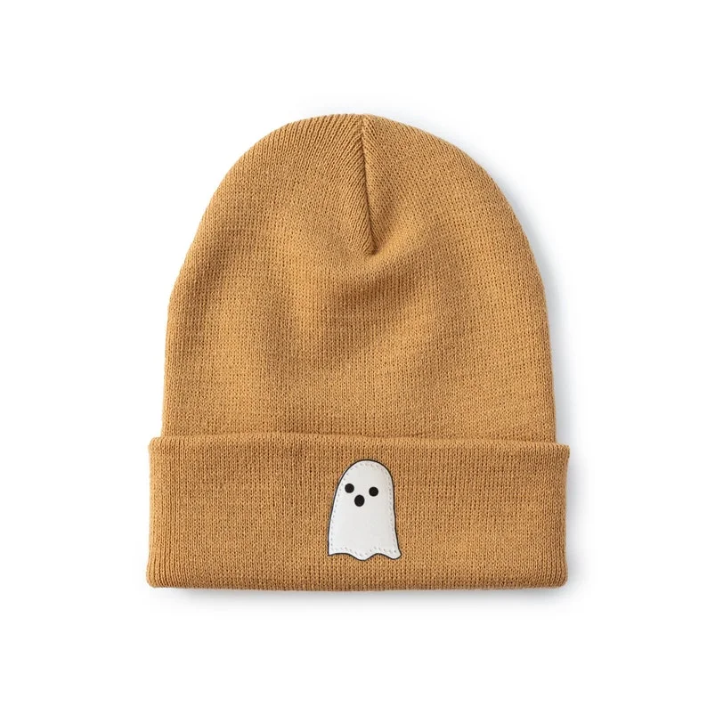 Halloween Ghost Beanie Hat Baby Infant Toddler Kids Child Adult Newborn Girl Boy Clothes, Family Fall Winter Cleaning Mütze, Toque
