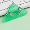 20PCS Candy Color Triangle Book Notebook Exam Paper Corner Clips Student Stationery