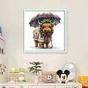 (Counted/Stamped)Christmas Highland Cow-11CT Cross Stitch 40*40cm