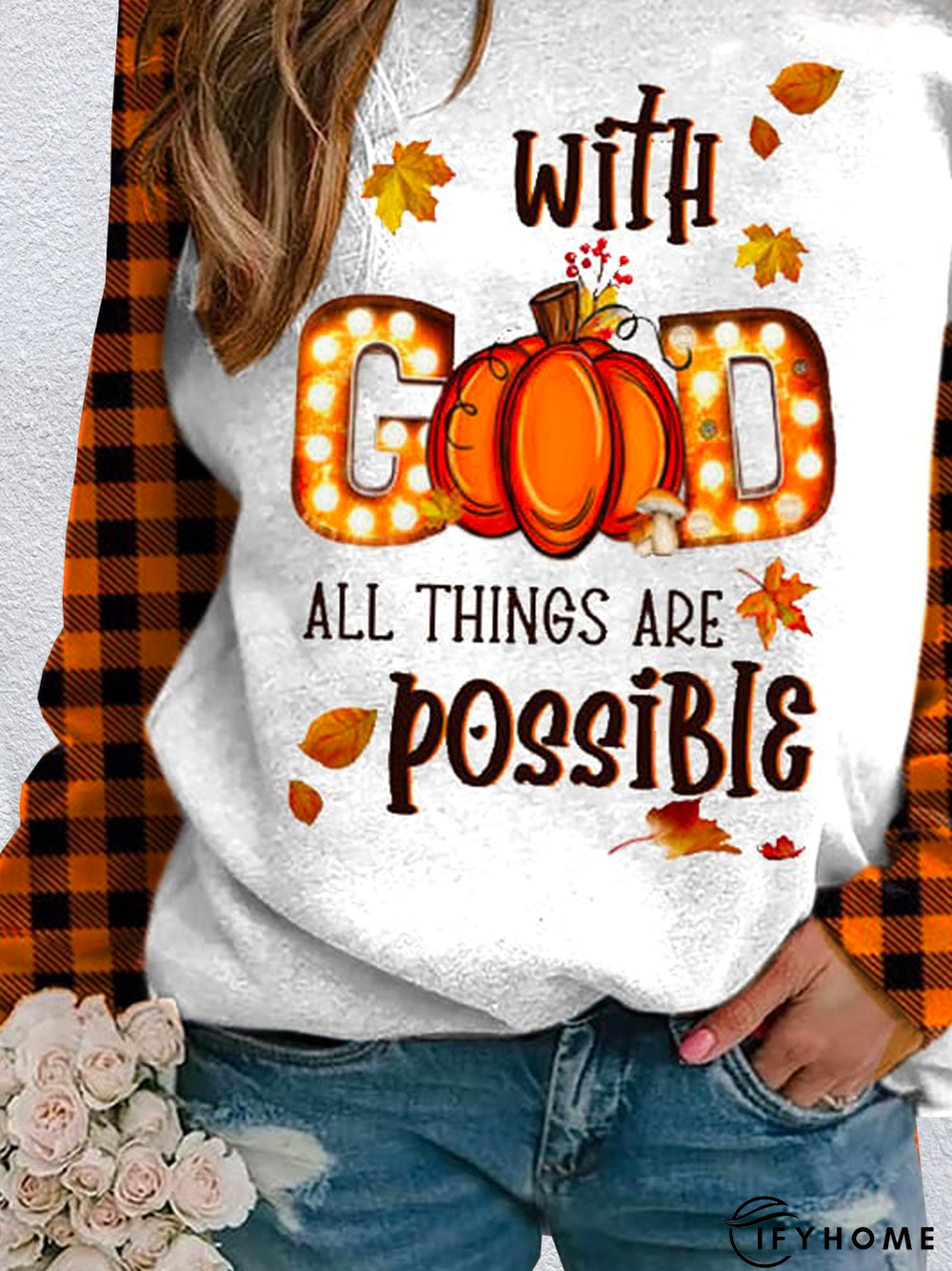 Halloween Casual Loose Sweatshirt | IFYHOME