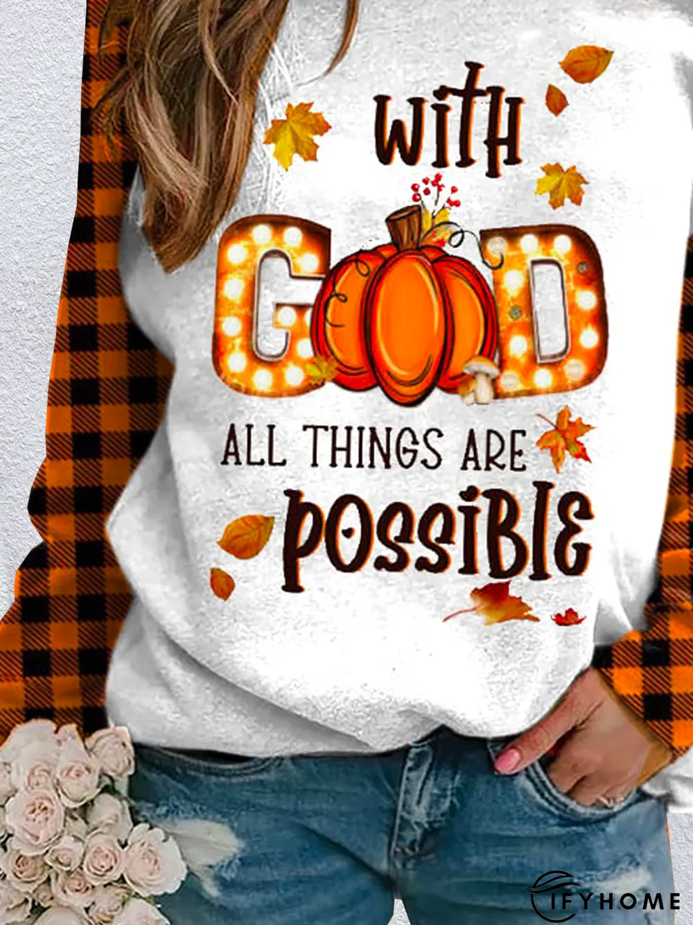 Halloween Casual Loose Sweatshirt | IFYHOME