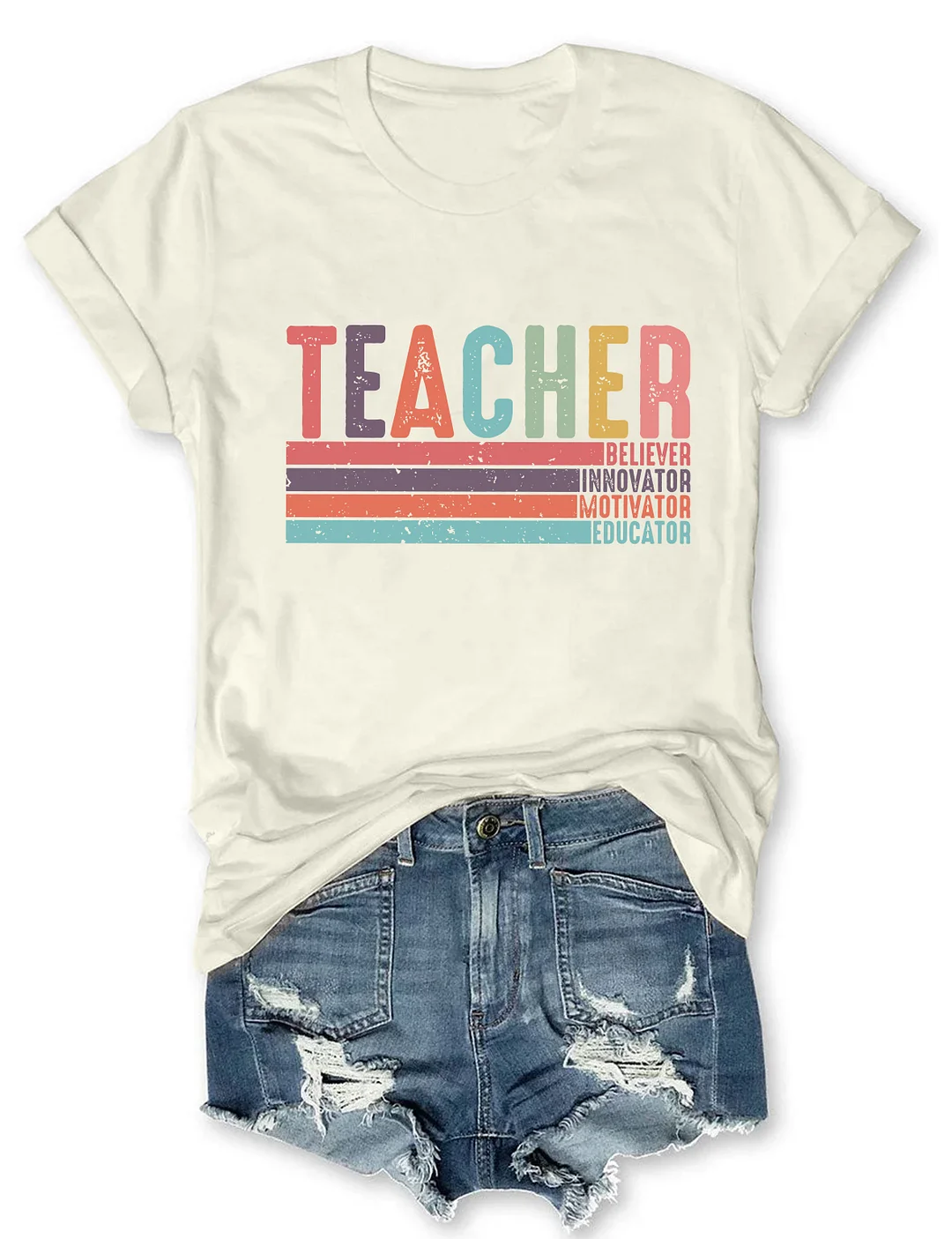 Retro Teacher T-Shirt