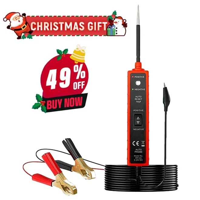 Car Electric Circuit Tester,  6-24V DC Automotive Multifunctional Drive Test Pen, Car Short Circuit/Open Circuit/Leakage Detection Tool