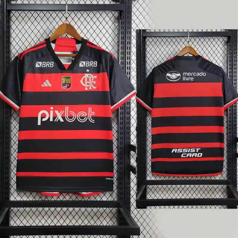 24/25 Flamengo Soccer Jersey Home