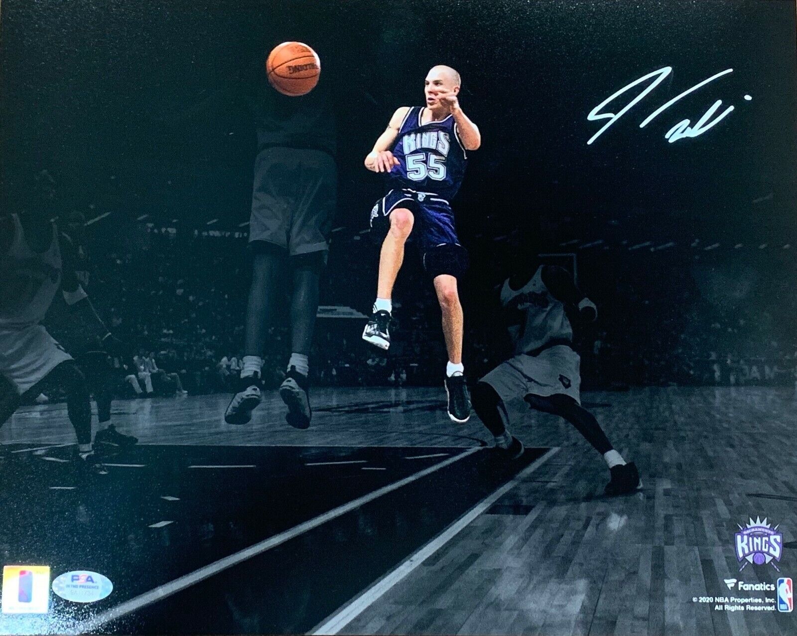 Jason Williams autographed signed 11x14 Photo Poster painting NBA Sacramento Kings PSA COA