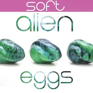 pornhint Pornhint Kegel Eggs - Alien Eggs (Set of 3) - Silicone Eggs - Squishy Eggs - Ovipositor - Vaginal Eggs - Soft