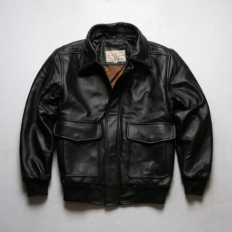 Men's G-1 Air Force Flight Suit Leather Jacket