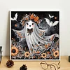 Diamond Painting - Partial Special Shaped Drill - Halloween Ghost(Canvas|30*30cm)