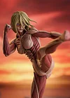 L Size POP UP PARADE Series Female Titan Ver. Annie Leonhart - Attack On Titan Official Statue - Good Smile Company